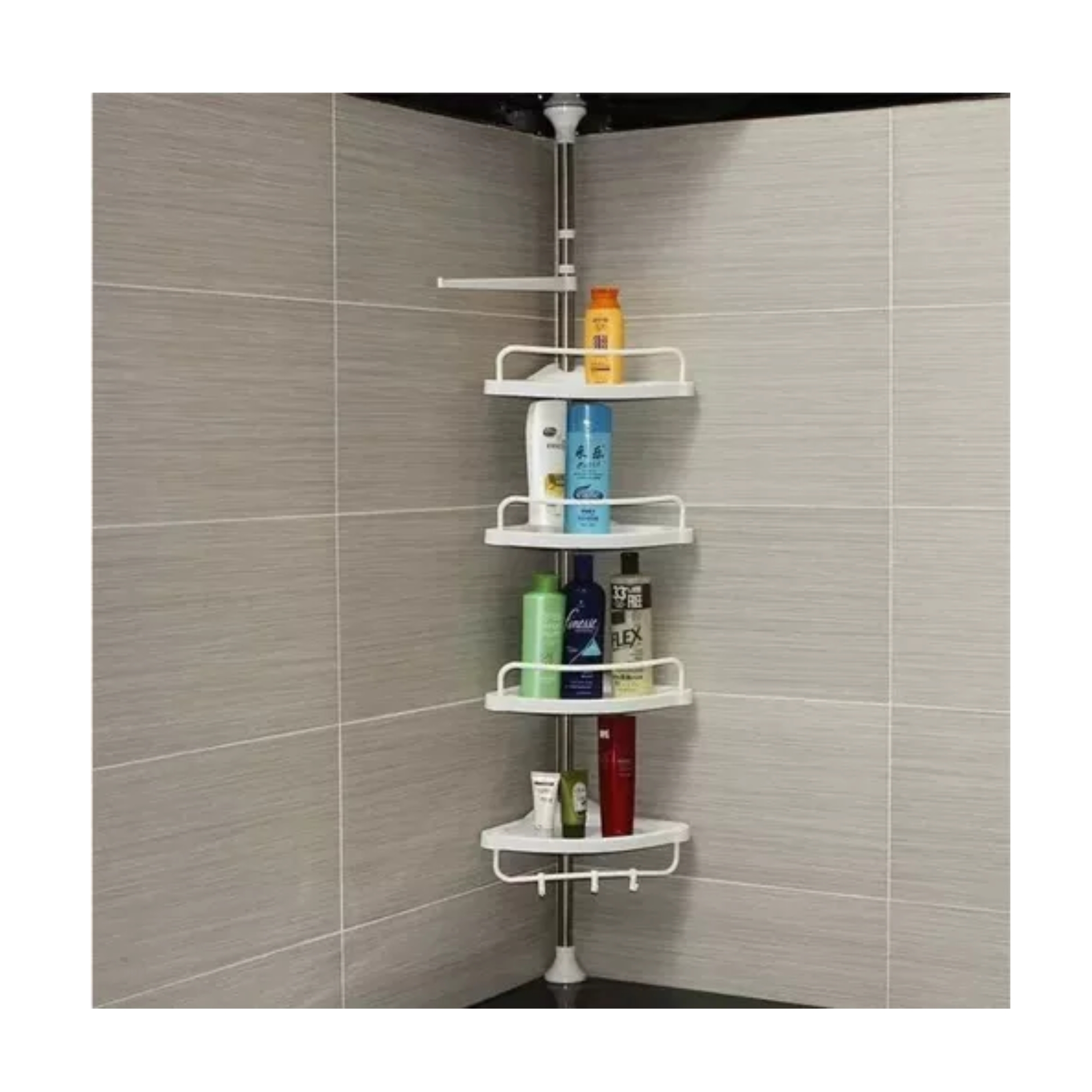 Miniatura 2 de Estante para baño plegable esquinero